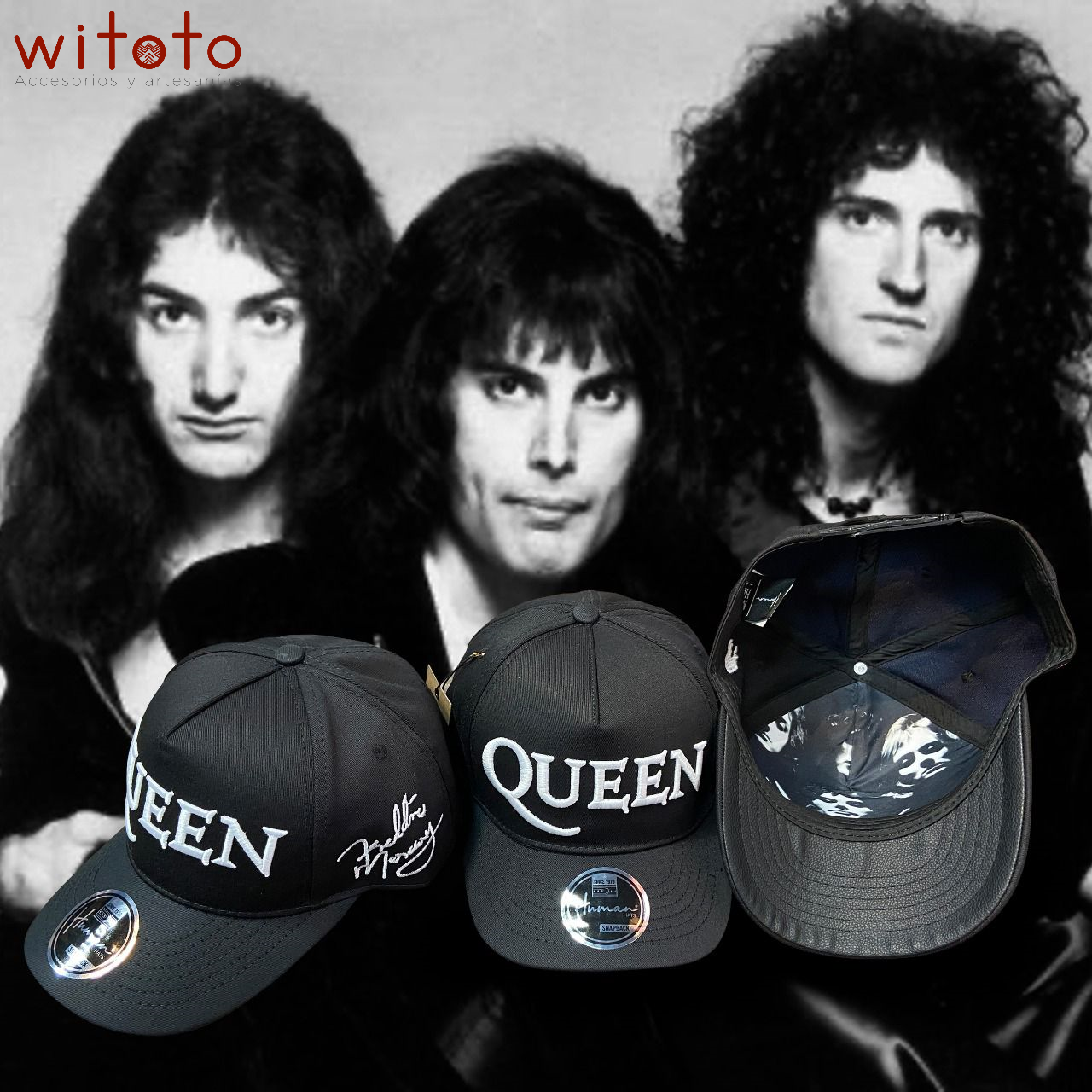 GORRA SNAPBACK BANDA QUEEN